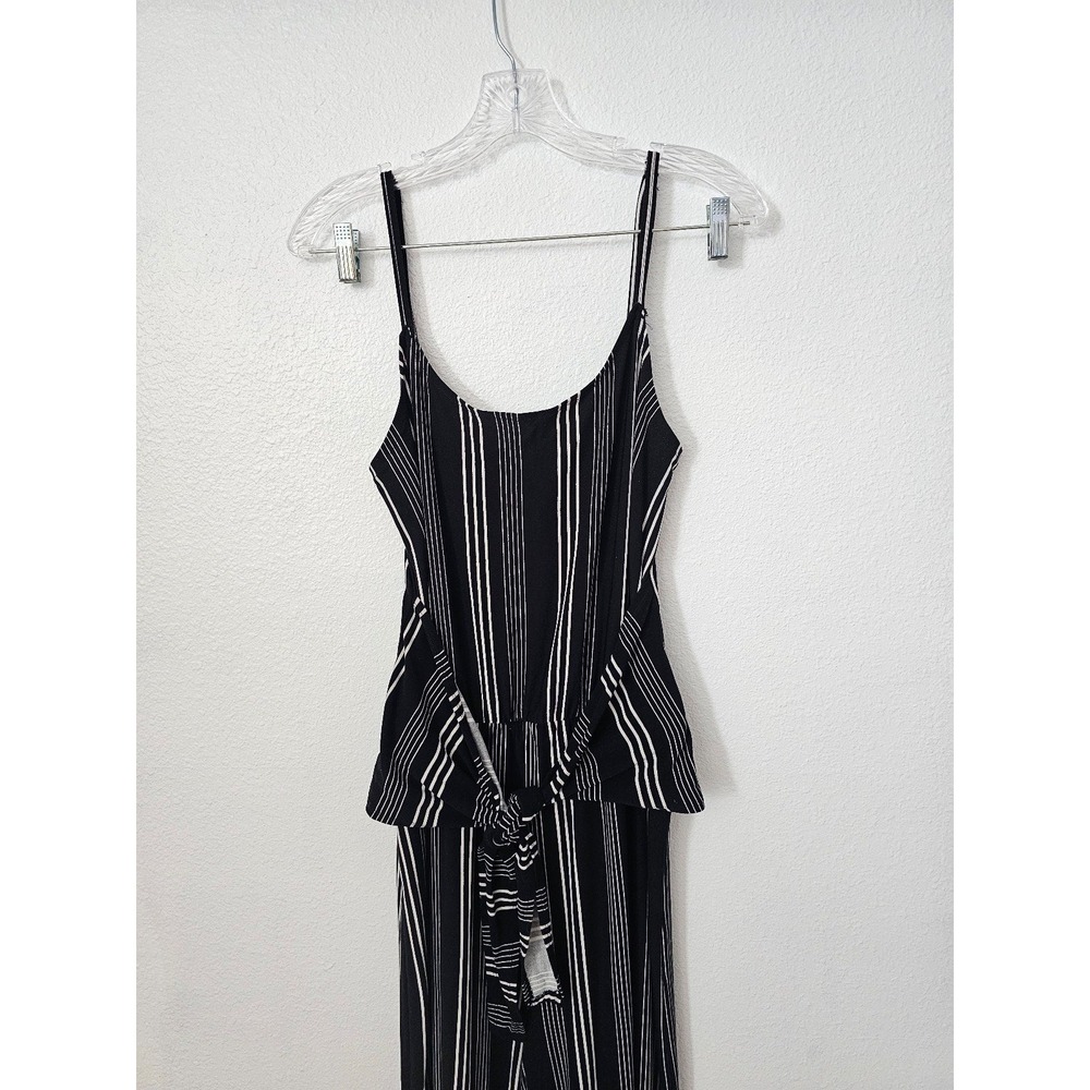 Eye Candy‎ Black and White Striped Jumpsuit Women's Size Large